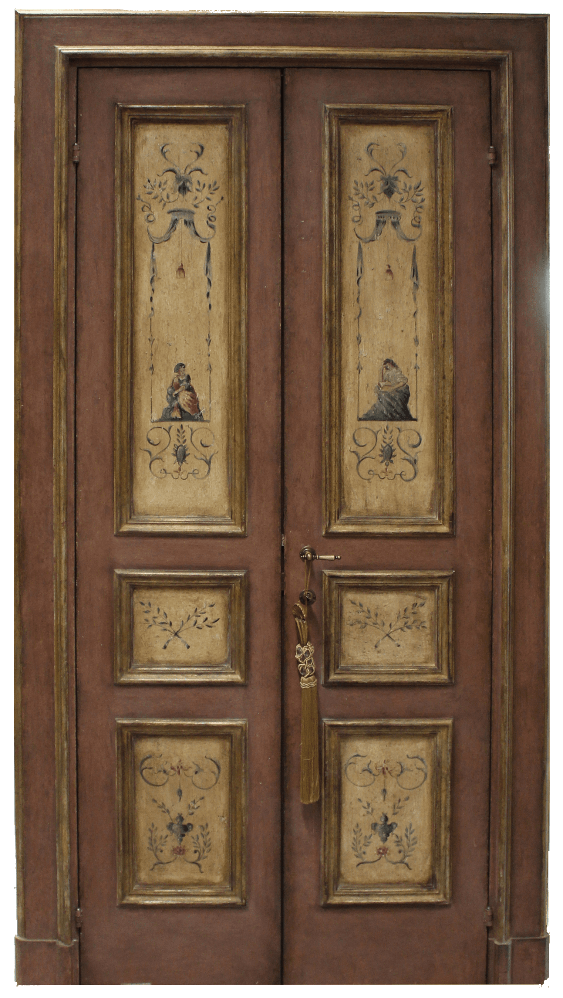 Porta decorata